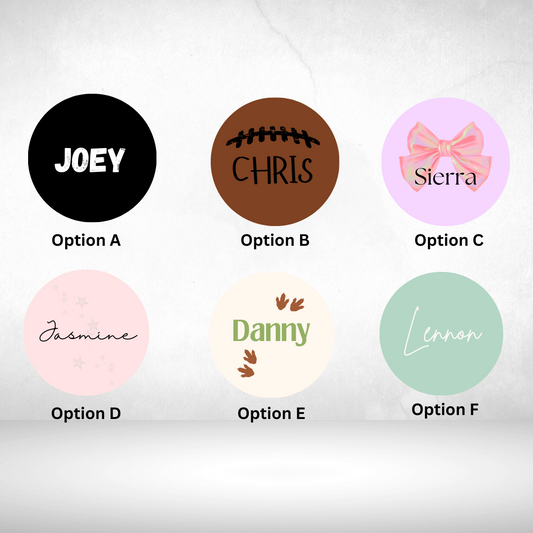 Customizable Round Buttons 2.25 in